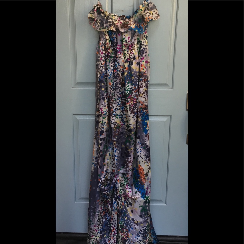 🌷Aryn K Silk off the shoulder Dress NWT🌷